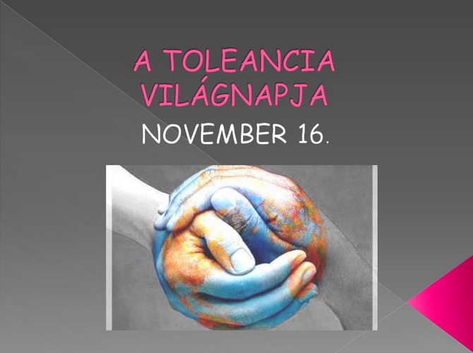 A Tolerancia világnapja a Don Bosco Iskolában