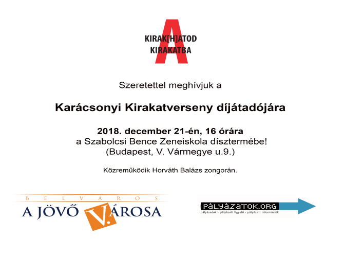 Karácsonyi Kirakatverseny díjátadó