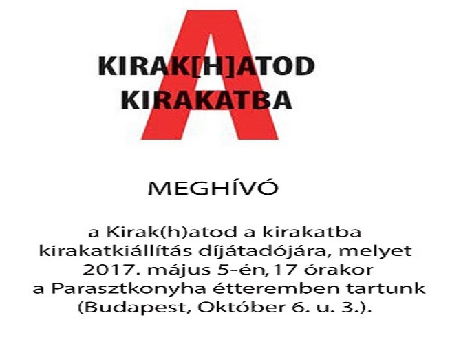 Kirak(h)atod a kirakatba – Kirakatverseny