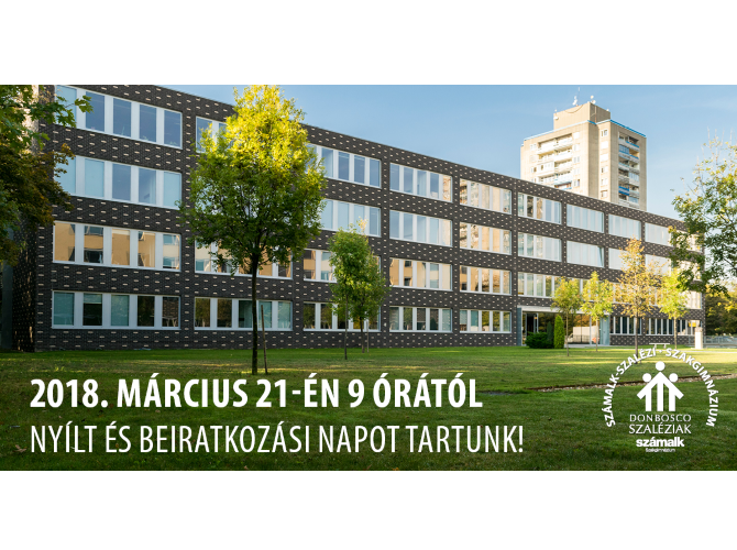 Nyílt nap és beiratkozás